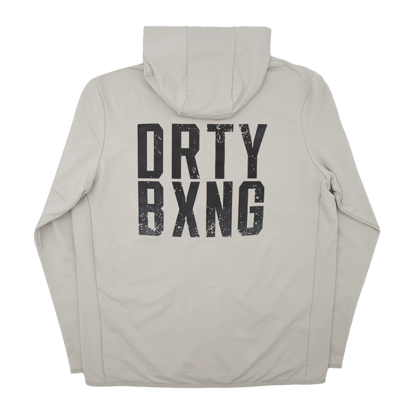 DBX Grey Fight Night Zip Hoodie