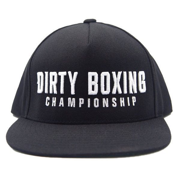 Black Dirty Boxing Championship Hat