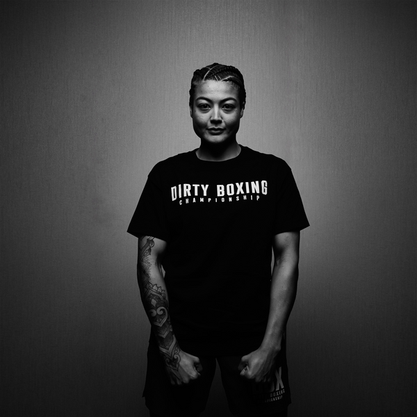 Fighter wearing Original Dirty Boxing Tee